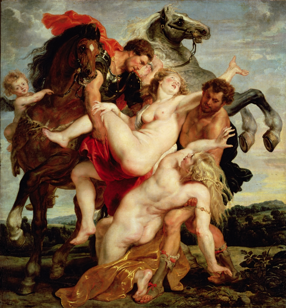 The Rape of the Daughters of Leucippus, Rubens
