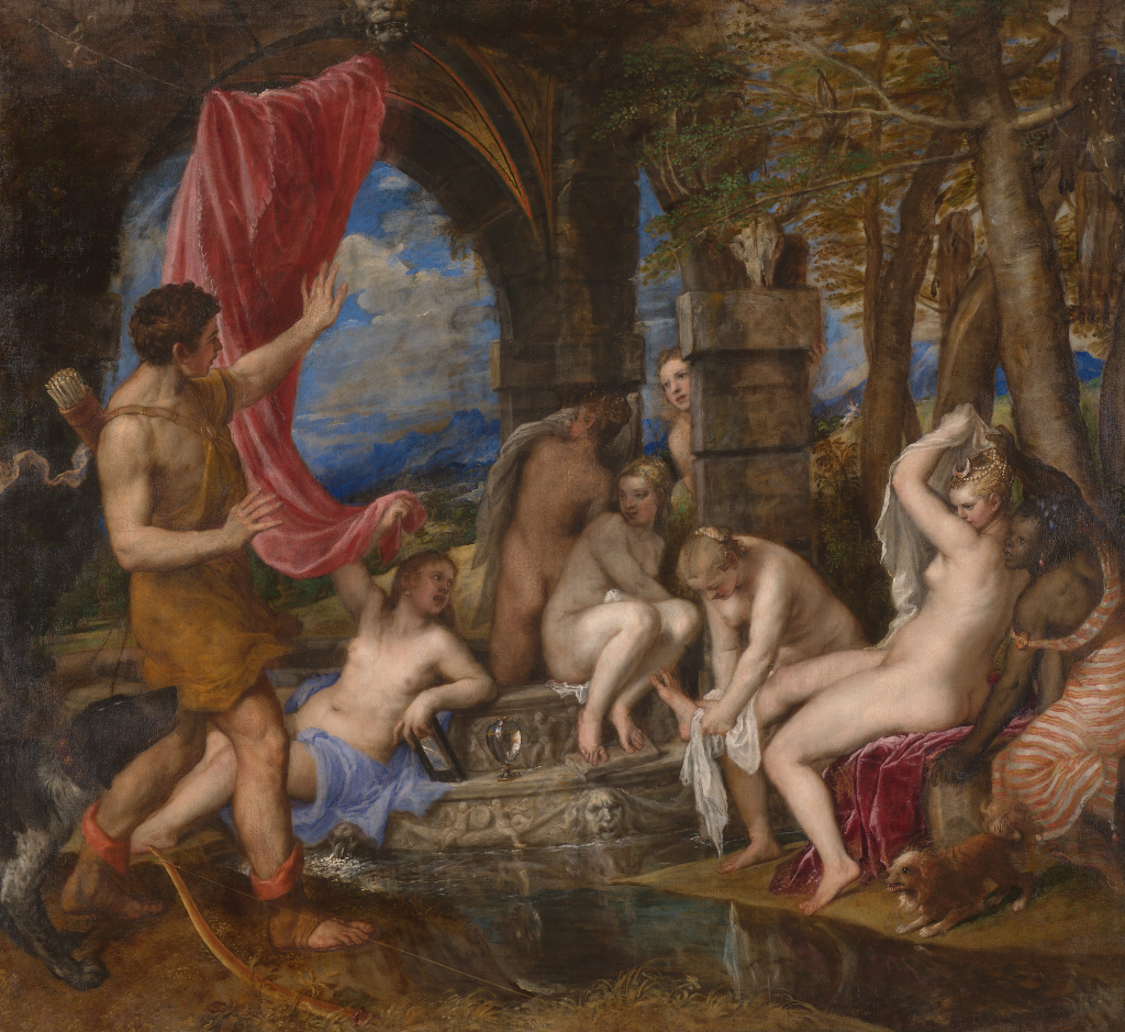 Titian, Diana ve Aktaeon