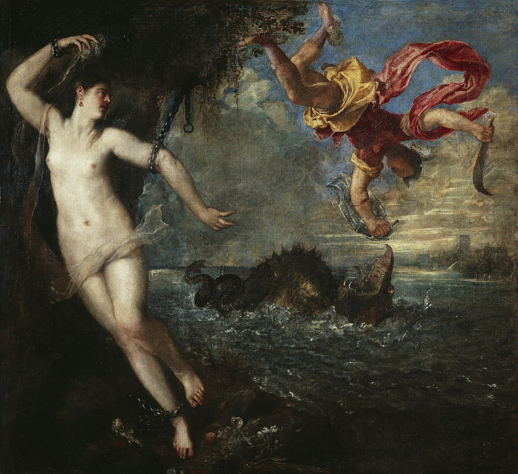 Perseus ve Andromeda, Titian